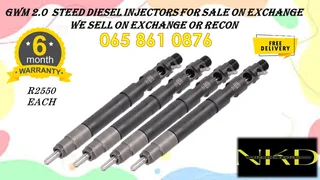 Gwm 2.0 Steed Diesel Injectors For Sale Or To Recon