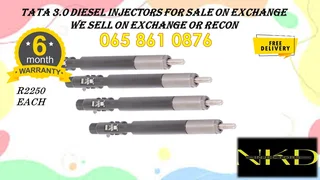 Tata 3.0 Diesel Injectors For Sale Or To Recon