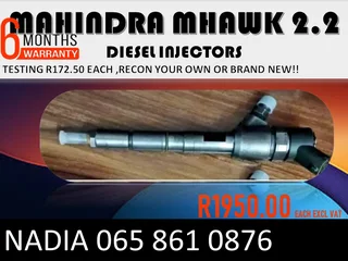 Mahindra Mhawk Diesel Injectors For Sale On Exchange