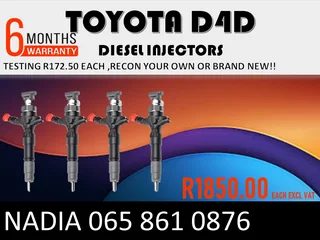 Toyota D4d Diesel Injectors For Sale On Exchange