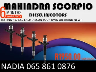 Mahindra Scorpio Diesel Injectors For Sale On Exchange