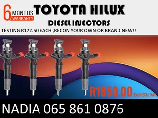 Toyota Hilux Diesel Injectors For Sale On Exchange