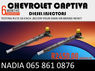 Chevrolet Captiva Diesel Injectors For Sale On Exchange