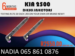 Kia 2500 Diesel Injectors For Sale On Exchange