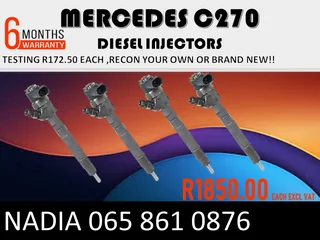 Mercedes C270 Diesel Injectors For Sale On Exchange