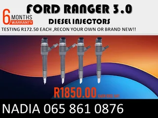 Ford Ranger 3.0 Diesel Injectors For Sale On Exchange
