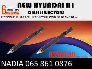 Hyundai H1 New Diesel Injectors For Sale On Exchange