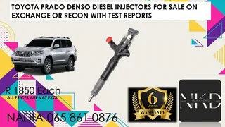 Toyota Prado Diesel Injectors For Sale With Warranty