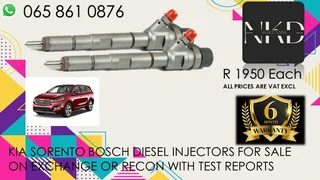 Kia Sorento Diesel Injectors For Sale With Warranty