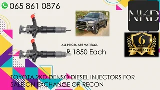 Toyota 2kd Diesel Injectors For Sale With Warranty