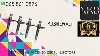 Toyota Hilux Diesel Injectors For Sale With Warranty