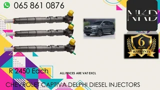 Chevrolet Captiva Diesel Injectors For Sale With Warranty