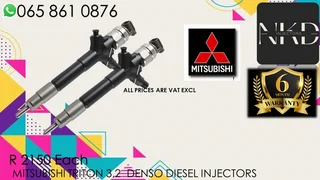 Mitsubishi Triton 3.2 Diesel Injectors For Sale With Warranty