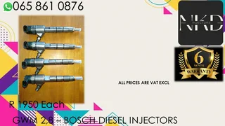 Gwm 2.8 Diesel Injectors For Sale With Warranty