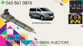 Hyundai H1 Diesel Injectors For Sale With Warranty