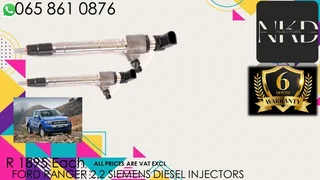 Ford Ranger 2.2 Diesel Injectors For Sale With Warranty