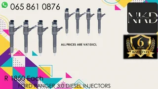 Ford Ranger 3.0 Diesel Injectors For Sale With Warranty