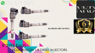 Volkswagen 1.6 Diesel Injectors For Sale With Warranty