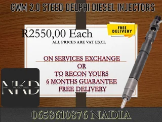 Gwm 2.0 Steed Diesel Injectors For Sale Nationwide