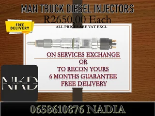 Man Truck Diesel Injectors For Sale Nationwide