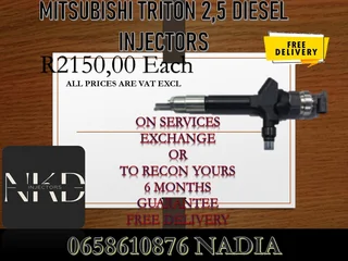 Mitsubishi Triton 2.5 Diesel Injectors For Sale Nationwide