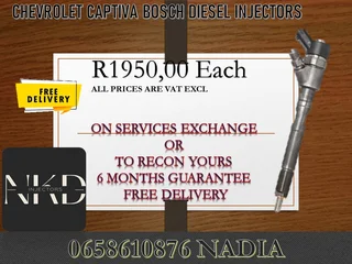 Chevrolet Captiva Diesel Injectors For Sale Nationwide