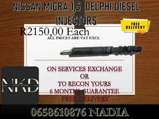 Nissan Micra 1.5 Diesel Injectors For Sale Nationwide