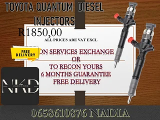 Toyota Quantum Diesel Injectors For Sale Nationwide