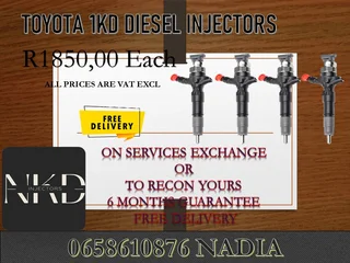 Toyota 1kd Diesel Injectors For Sale Nationwide