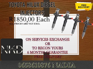Toyota Hilux Diesel Injectors For Sale Nationwide