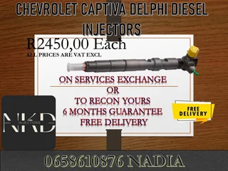 Checrolet Captiva Diesel Injectors For Sale Nationwide