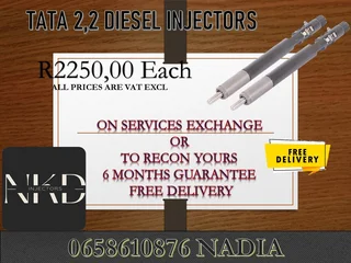 Tata 2.2 Diesel Injectors For Sale Nationwide