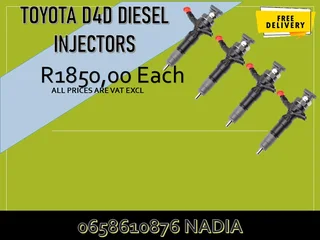 Toyota D4d Diesel Injectors For Sale Nationwide