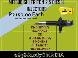 Mitsubishi Triton 2.5 Diesel Injectors For Sale Nationwide