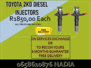 Toyota 2kd Diesel Injectors For Sale Nationwide