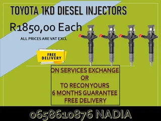 Toyota 1kd Diesel Injectors For Sale Nationwide