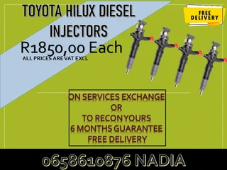 Toyota Hilux Diesel Injectors For Sale Nationwide