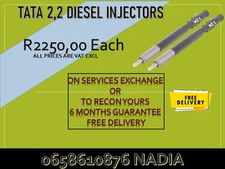 Tata 2.2 Diesel Injectors For Sale Nationwide
