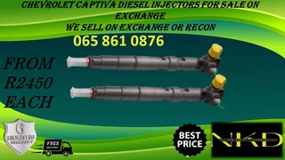 Chevroliet Captiva Diesel Injectors For Sale Nationwide
