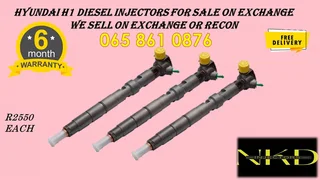 Hyundai H1 Diesel Injectors For Sale Nationwide