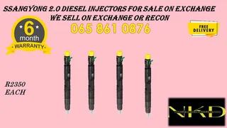 Ssangyong 2.0 Diesel Injectors For Sale Nationwide