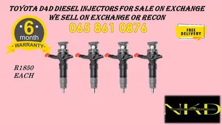 Toyota D4d Diesel Injectors For Sale Nationwide