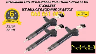Mitsubishi Triton 2.5 Diesel Injectors For Sale Nationwide