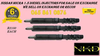 Nissan Micra 1.5 Diesel Injectors For Sale Nationwide