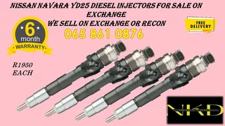 Nissan Navara Yd25 Diesel Injectors For Sale Nationwide