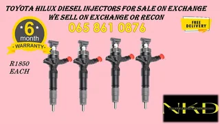 Toyota Hilux Diesel Injectors For Sale Nationwide