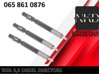 Tata 3.0 Diesel Injectors For Sale Or Recon