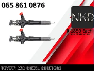 Toyota 2kd Diesel Injectors For Sale Or Recon