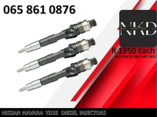 Nissan Navara Yd25 Diesel Injectors For Sale Or Recon