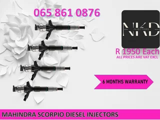 Mahindra Scorpio Diesel Injectors For Sale Or Recon